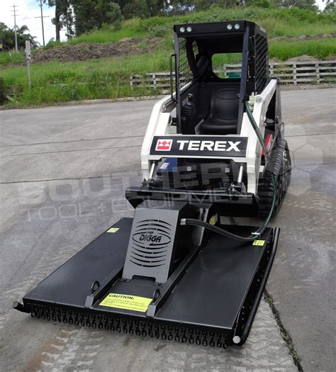 skid steer slasher|digga slasher attachment.